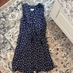 Old Navy Blue Scoop Neck Sleeveless Sundress